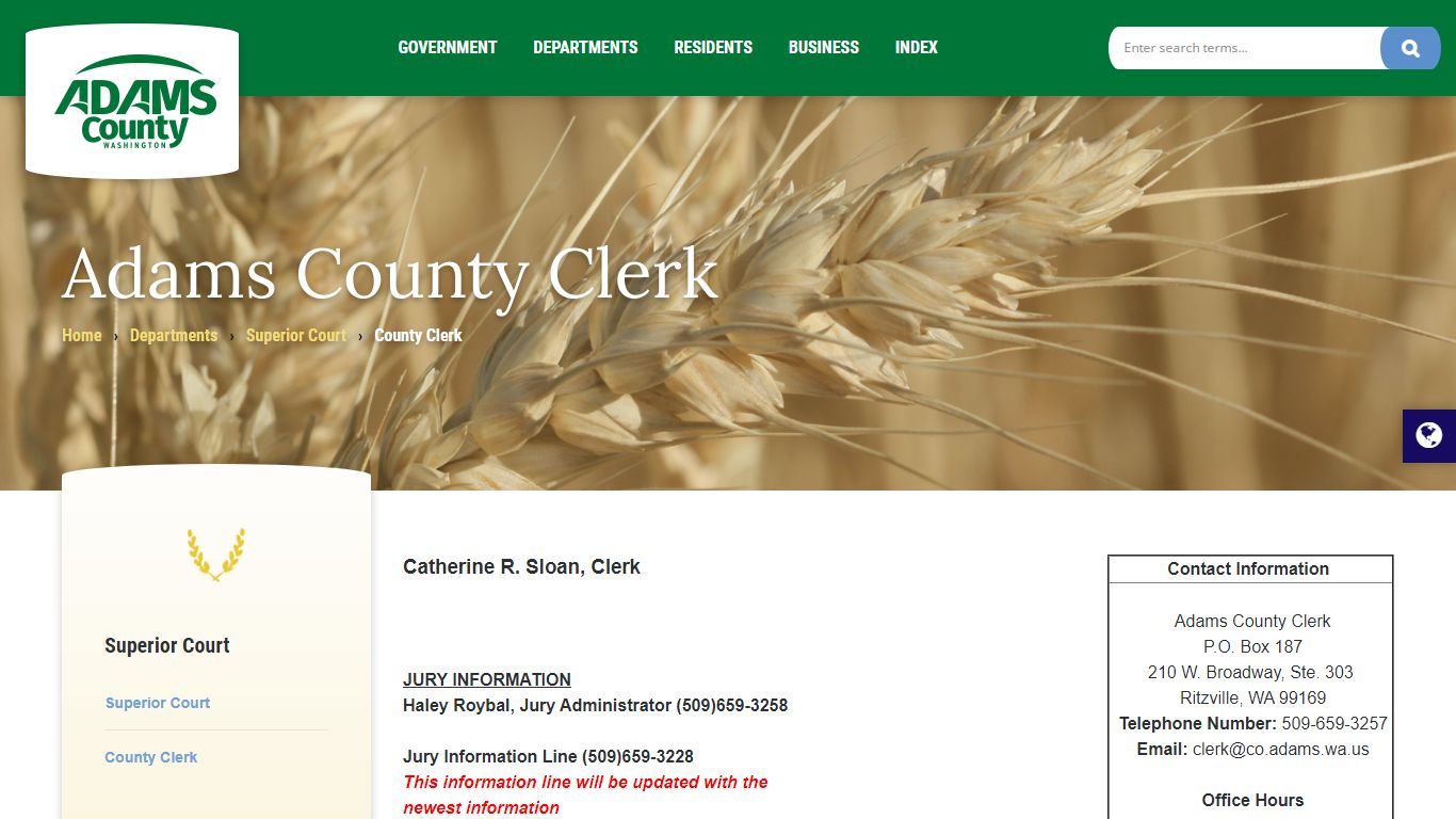Adams County Clerk